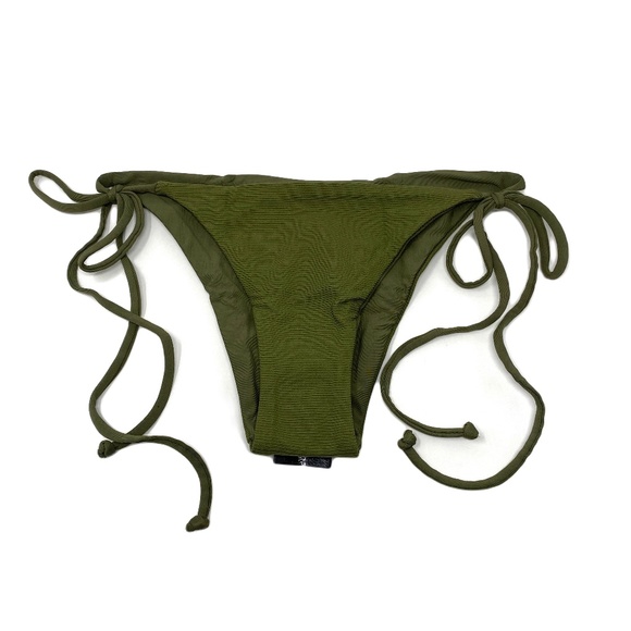 Tavik Other - Tavik Womens Jax Swim Bottom ONLY in Ribbed Olive String Bikini Extra Sm…